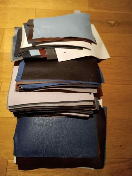 Photo of free Big pile of leather and imitation leather samples (St Andrew's BS7) #1