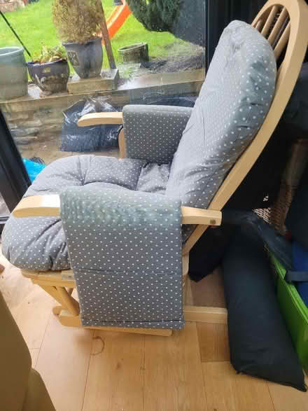 Photo of free Nursing Rocking Chair & stool (Bath, BA1) #2