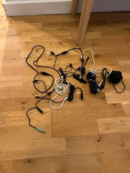Photo of free Cables plus an adapter plus (Borough, SE1) #1