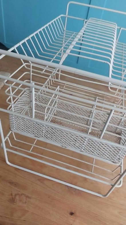 Photo of free Dish drying rack metal two tier (Buttershaw BD6) #2