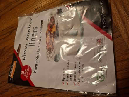 Photo of free Slow cooker liners (Wivenhoe CO7) #1