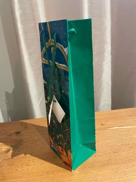 Photo of free Christmas tree bottle gift bag (201 Streatham High Road) #2