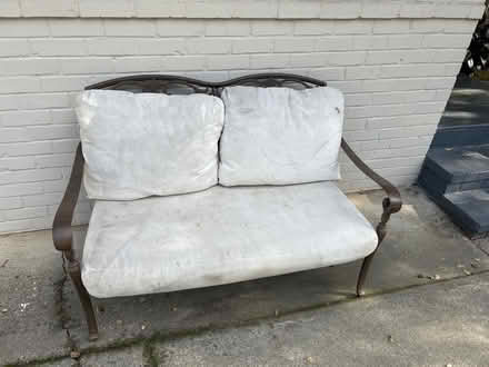Photo of free Outdoor loveseat (Los Gatos) #3