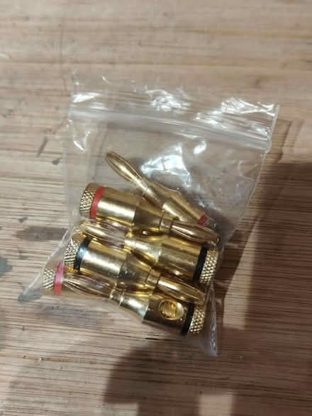 Photo of free Banana plugs for speaker cable (Maidenhead) #1