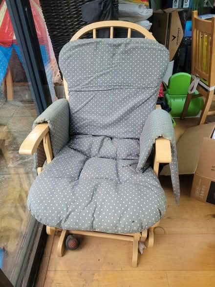 Photo of free Nursing Rocking Chair & stool (Bath, BA1) #1