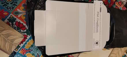 Photo of free voile material and cake boxes (Titchfield Common PO14) #2