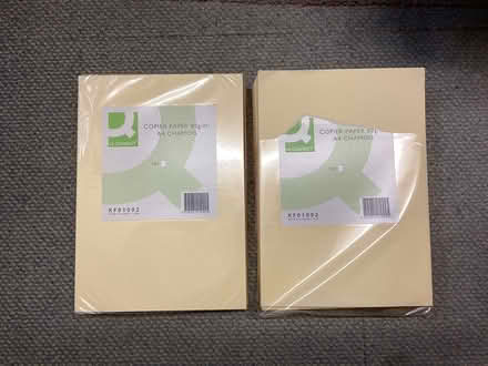 Photo of free Copier paper - yellow (Duston) #1