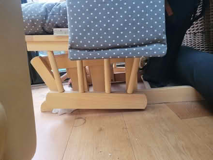 Photo of free Nursing Rocking Chair & stool (Bath, BA1) #3