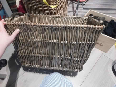 Photo of free Wicker Basket (SE1 7, Lambeth North) #1