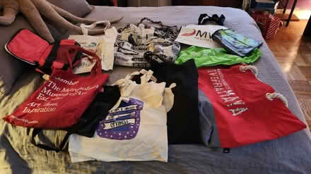 Photo of free Bunch of tote bags (Kew Gardens Queens) #1