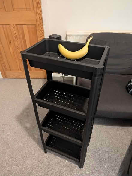 Photo of free 4 Tier Multi-Purpose Shelf - Black (RG30 2PG) #1