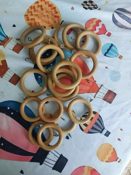 Photo of free Wooden curtain rings (Flackwell heath HP10) #1