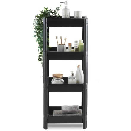 Photo of free 4 Tier Multi-Purpose Shelf - Black (RG30 2PG) #3