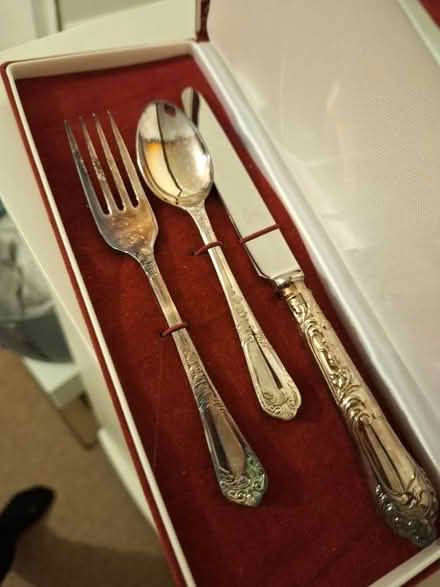 Photo of free Money box and cutlery set (Leckhampton GL53) #1