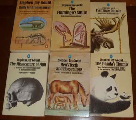 Photo of free Selection of books by Stephen Jay Gould (Raymond's Hill EX13) #1