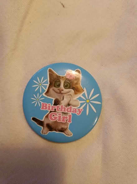 Photo of free birthday girl badge (Gleneagles area, Wboro NN8) #1