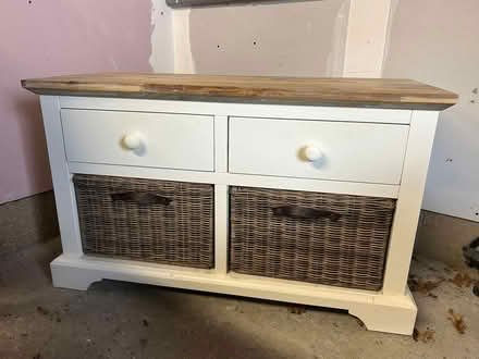 Photo of free Wooden storage unit with drawers (Wenhaston) #1