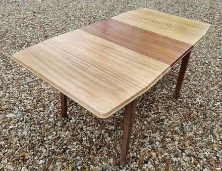 Photo of free Extending dining table L45" L(extended)60" W33" H30" (Middlefield Farm OX28) #3