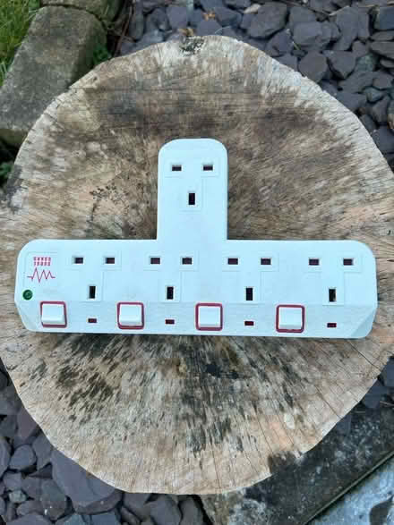 Photo of free 4 plug socket (Tregarth LL57) #1