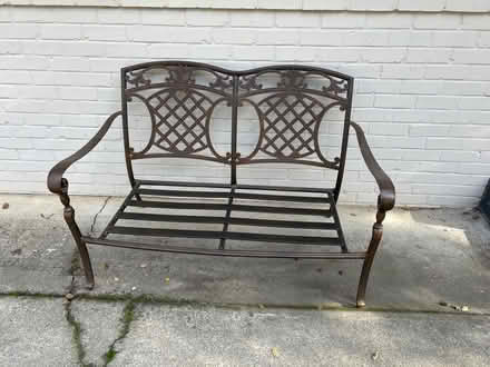 Photo of free Outdoor loveseat (Los Gatos) #1