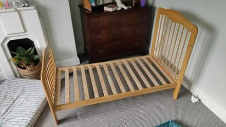 Photo of free Cot bed / cot, mattress, sheets etc (Newbury, RG14) #4