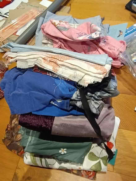 Photo of free Big pile of old duvet covers as scrap fabric (St Andrew's BS7) #1