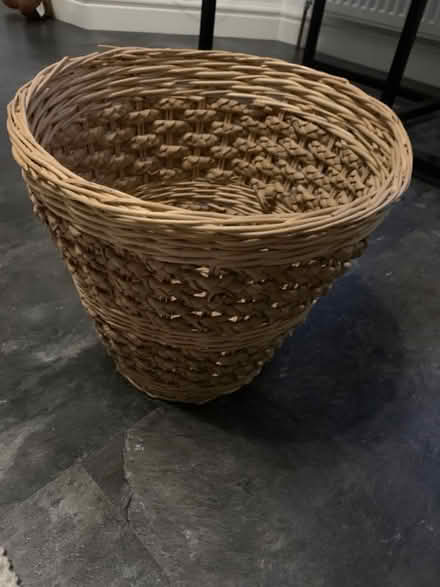 Photo of free Wicker bin (Northenden M22) #1