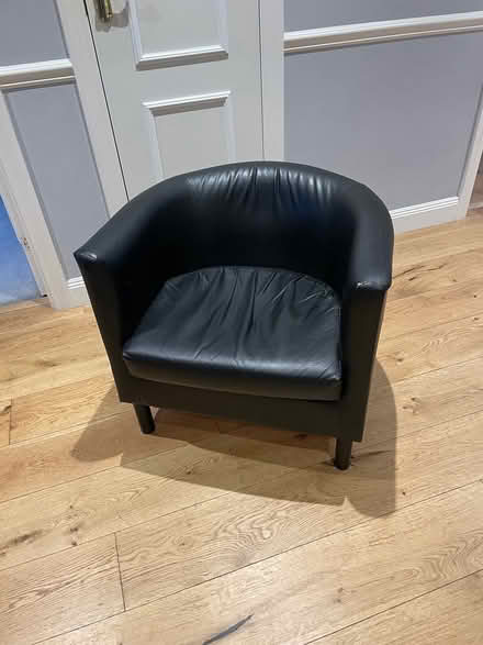 Photo of free Faux leather bucket seat (Edinburgh, Marchmont) #1