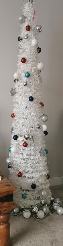 Photo of free White collapsible Christmas Tree (Br3) #1