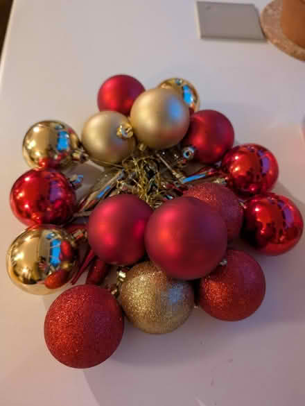 Photo of free Assortment of Christmas baubles (Wr3) #1