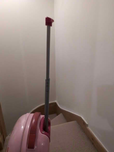 Photo of free Pink children's suitcase on wheels (PO16) #4