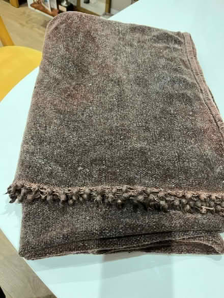 Photo of free Dark brown throw (Beckenham BR3) #1