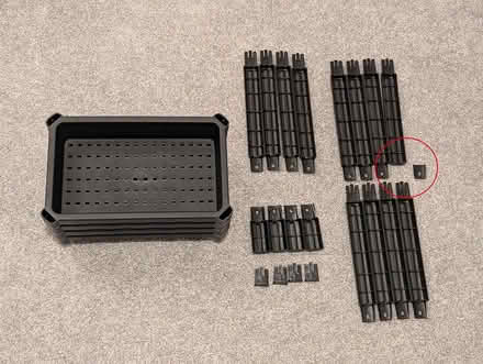Photo of free 4 Tier Multi-Purpose Shelf - Black (RG30 2PG) #4