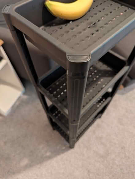 Photo of free 4 Tier Multi-Purpose Shelf - Black (RG30 2PG) #2