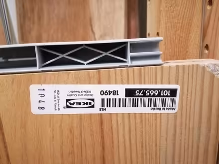 Photo of free Very tall wooden shelving (Llanbister) #3