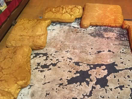 Photo of free Gold sofa cushions (Oxford, OX4) #2