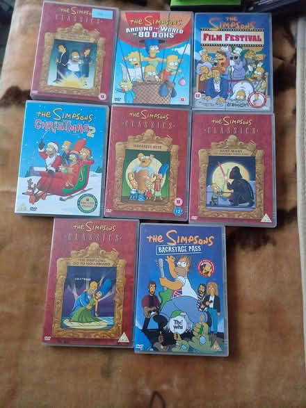 Photo of free 8 Simpson dvd bundle (GU14 9rl) #1