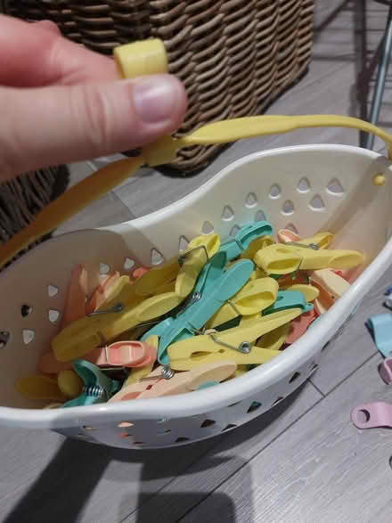 Photo of free Laundry pegs + hanger extenders (SE1 7, Lambeth North) #1