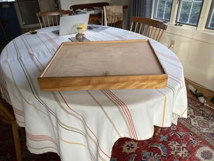 Photo of free Rectangular wooden turntable (Pleasantville) #1