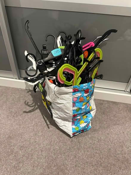 Photo of free Large bag of children's coat hangers (Horspath OX33) #1