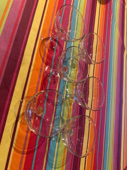 Photo of free Six matching wine glasses (M20 didsbury) #2