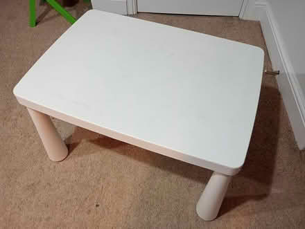 Photo of free IKEA mammut kids table (Mk3 Bletchley) #1