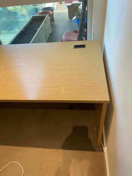 Photo of free Collection only: Large Table - 140cmx80cm wide x 73cm tall (Ravenscourt Park W6) #3