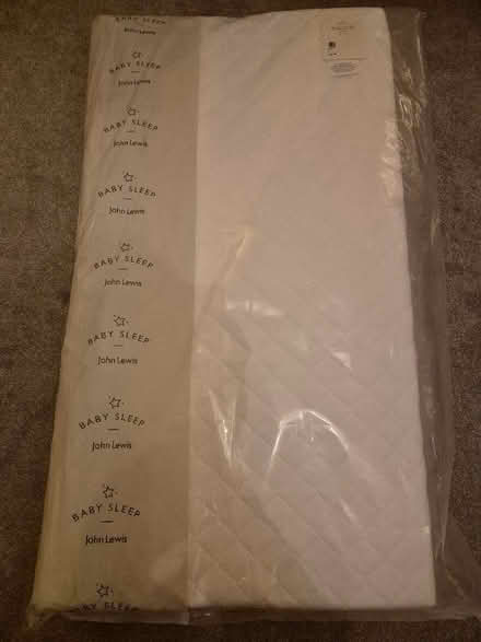 Photo of free John Lewis cot bed mattress unopened (Sherwood TN2) #1