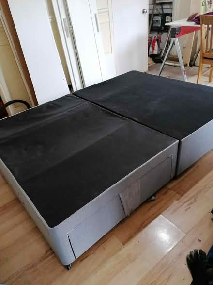 Photo of free Double bed base with drawers (West Croydon) #2