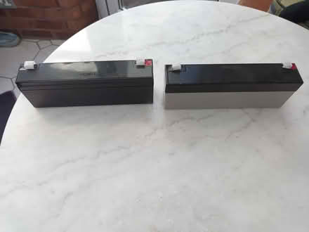 Photo of free Pair of Burglar alarm batteries (Heswall CH60) #1