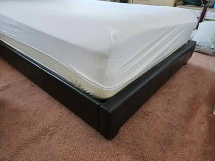 Photo of free King size bed frame (Tq12 4ee) #4