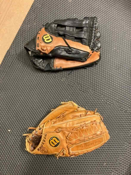 Photo of free Wilson baseball mitts - R & L (Mt. Pleasant DC) #1