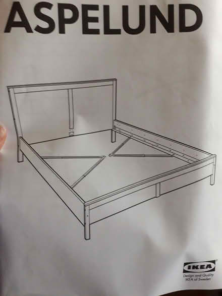 Photo of free Ikea Double Bed Frame (Little Neston CH64) #2