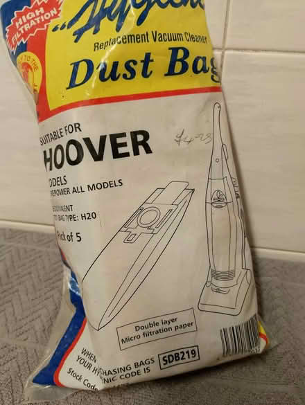 Photo of free Hoover Bags (Bransford WR6) #2